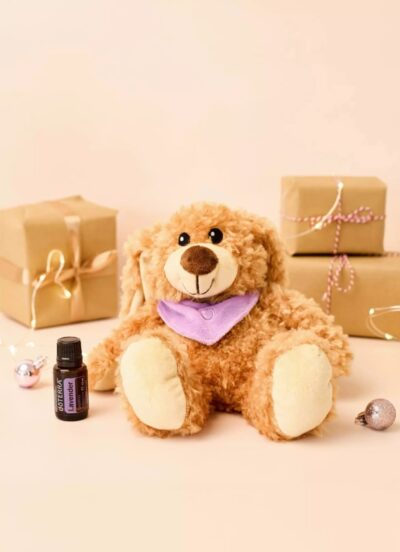 verwarmende pluche knuffel konijn en lavendel